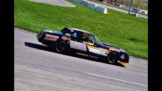 Lancaster Motorplex David Brunka On Board Street Stock Feature 61723 [upl. by Madonna]