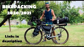 LA MIA ATTREZZATURA PER VIAGGIARE IN BICI  CICLOTURISMO BIKEPACKING 20202021 [upl. by Anglo]