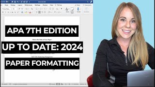 How to format your paper in APA style in 2024 [upl. by Anyk335]