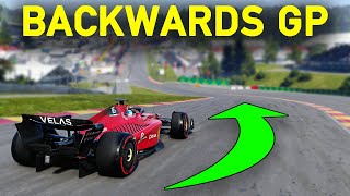 F1 22 Open Lobby But Everyone Is Racing BACKWARDS [upl. by Janetta413]