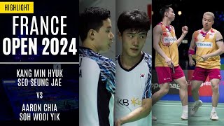 Kang Min HyukSeo Seung Jae vs Aaron ChiaSoh Wooi Yik  QF [upl. by Notreb]