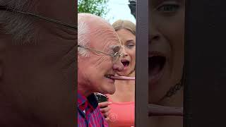 Oh No My Grandpas Stuck to a Pole 😂 prank [upl. by Shulman]