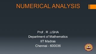 lecture 5  part 1 Lagrange Interpolation Polynomial  Error In Interpolation  1 [upl. by Naiviv]