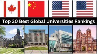 Top 30 Best Global Universities Rankings 2024 [upl. by Tabshey]