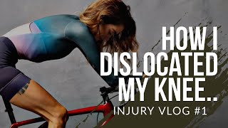 HOW I DISLOCATED MY KNEE Injury Vlog 1 [upl. by Mcquade]