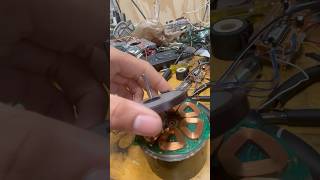 VCR axial flux capstan motor spinning up without driver board [upl. by Eyla]