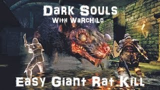 Dark Souls Walkthrough  Ep13  Kill Giant Rat  All Items in Depths [upl. by Eittam]