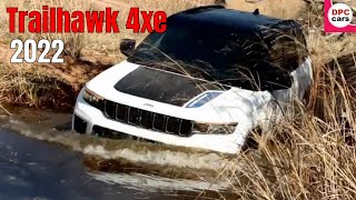 2022 Jeep Grand Cherokee Trailhawk 4xe in White [upl. by Lucilia]