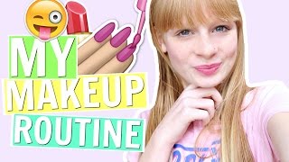 MY MAKEUP ROUTINE HOWTO ❤ Mias Life ❤ [upl. by Zachar]