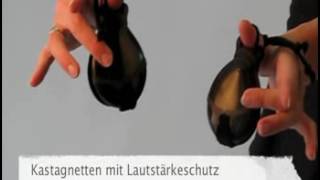 Kastagnetten Spiel mit Lautstärkeschutz [upl. by Caleb]