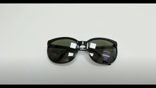 Vuarnet Sunglasses Model Legend VL002F Color0001 BlackPure Grey Lenses [upl. by Oilejor]