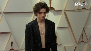 Timothée Chalamet Oscar 2022  Halo [upl. by Yelehsa]