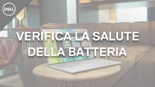 Verificare lo stato di salute della batteria nel BIOS e in Windows  Supporto Ufficiale Dell [upl. by Dorcus]