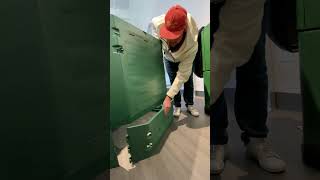 How to access the bottom of the Thermo King 900 Composter [upl. by Alenairam]