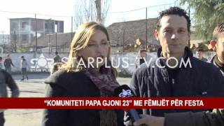 “KOMUNITETI PAPA GJONI 23” ME FËMIJËT PËR FESTA [upl. by Tallbot]