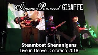 Steam Powered Giraffe  Steamboat Shenanigans Live in Denver Colorado 2018 [upl. by Schwartz]