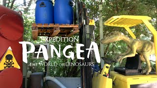 POV Pangea at Movieland Italy Drive Your Own Jeep Dinosaur Ride [upl. by Yentrok275]