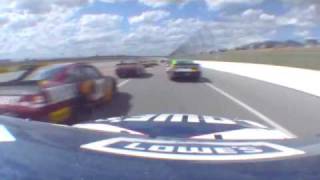 2010 Aarons 499  Jimmie Johnson Crash [upl. by Dore646]