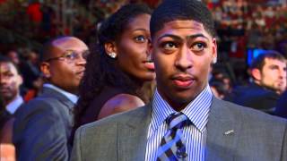 Anthony Davis was nervous before his name was called [upl. by Hcirdeirf]