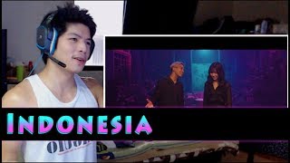 Gamaliél Isyana Sarasvati  A Whole New World  RandomPHDude Reaction [upl. by Dlareme340]