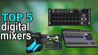 ✅Top 5 Best Audio Mixers in 2024  Best Audio Mixer Sound Board  Best Digital Mixer  Reviews [upl. by Ardnik665]