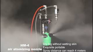 Portable Humidifier Dry Fog Air Atomizing Nozzles [upl. by Hooker379]