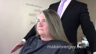 Cut Off My Long Hair  MAKEOVERGUY Makeover [upl. by Siward]