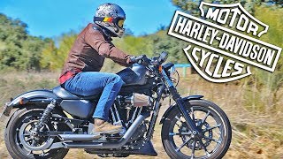 HarleyDavidson Sportster Iron 883  Prueba a fondo [upl. by Mannos138]