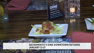 Sacramento quotDine Downtownquot 2024 restaurants announced [upl. by Tegirb990]