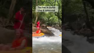 Too Hot in Guilin hotweather waterrafting rafting china [upl. by Trask]