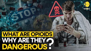 Opioid epidemic What are Opioids Understanding Side Effects amp Disorders  WION Originals [upl. by Aspia195]