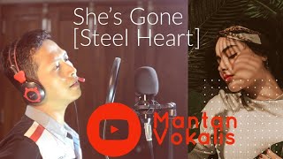 Shes Gone  Steel Heart video karaoke duet bareng lirik tanpa vokal smule cover Herisis [upl. by Nrublim]