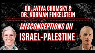 Misconceptions on IsraelPalestine  Dr Aviva Chomsky amp Dr Norman Finkelstein [upl. by Hasila]