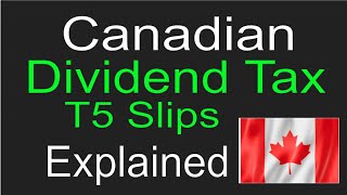 Canadian Dividend Tax Credit Explained [upl. by Eward]