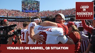 Brent Venables discusses Dillon Gabriel Former Top 100 prospect enters the portal Cotton Bowl [upl. by Clotilde425]