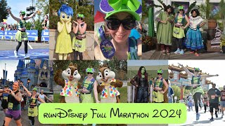 RunDisney Dopey Challenge Full Marathon 2024  Marathon Weekend 2024 Day 4 [upl. by Kucik]