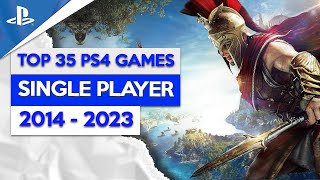 THE GREATEST PS4 SINGLE PLAYER Games of The Decade 2014  2023 [upl. by Ibloc165]