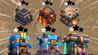 unbeatable bases for EVERY TOWN HALL Clash of Clans [upl. by Zimmer]