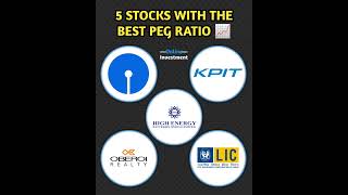 5 Stocks with Best PEG Ratio 🤑  5 Best PEG Ratio Stocks 📈 stockmarket [upl. by Ymmas]