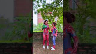 Spiderman Becomes Chainsaw Man Accidentally Killed By Spidergirl shorts spiderman chainswaman [upl. by Brittaney]