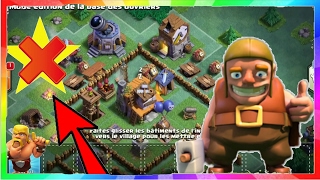 Base douvrier niveaux 4  ANTI 1 ÉTOILE  CLASH OF CLANS [upl. by Ateekal383]