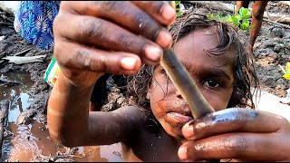 Collecting mangrove worms [upl. by Savannah935]