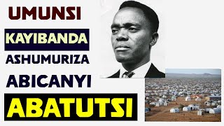 KAYIBANDA Yaremye Umutwe WAbicanyi Abateza ABATUTSI Muri ZAIRE [upl. by Ihsakat]