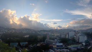 4K Baguio Sunset Timelapse  View from SM City Baguio Sky Terrace [upl. by Naihtsirc]