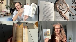 Reading Vlog  Tiny Books Maggie Nelson Books About Writing Poetry [upl. by Osner]