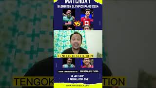 AARON CHIA SOH WOOI YIK VS DONG ADAM NYL YAKURA LIVE [upl. by Nanek]