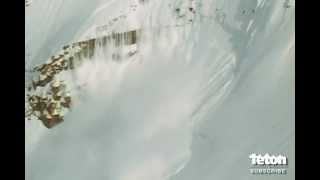 Skier Survives Massive Avalanche [upl. by Dlaregztif]