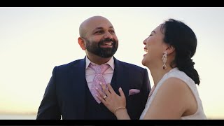 The Woodmark Hotel Wedding Video  Sharon amp Nihar [upl. by Afatsom]