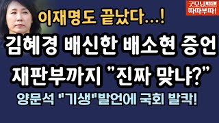 🔴LIVE배소현 작심 증언 이재명 아파트 밝혀지나 10월 11일 따따부따 배승희 라이브 장예찬 배승희 출연 [upl. by Hays445]