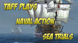 Naval Action Beta  Sea Combat Trials [upl. by Ycnaf848]